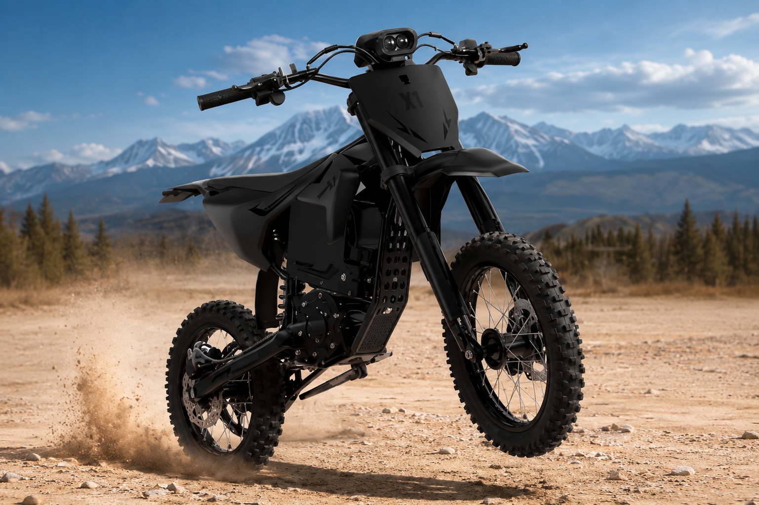 Qronge X1 Spark Electric Dirt Bike 4500W
