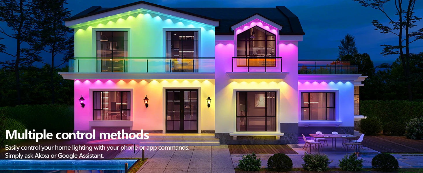 Permanent LED House Lights