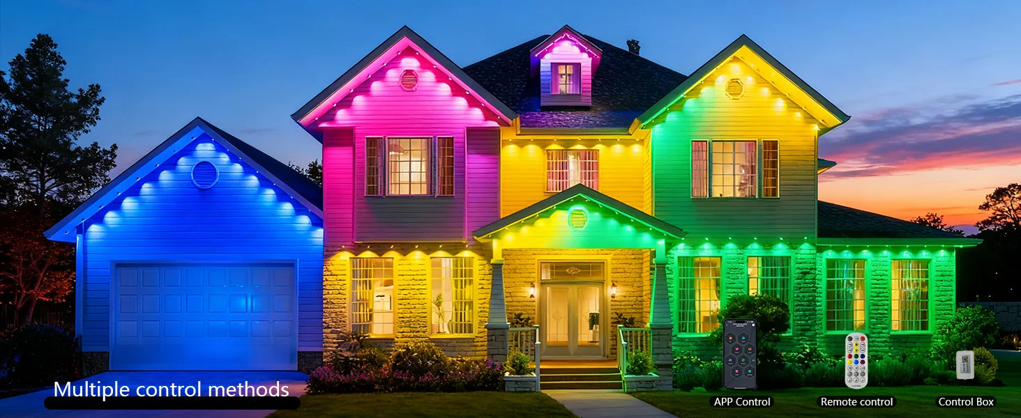 Permanent LED House Lights