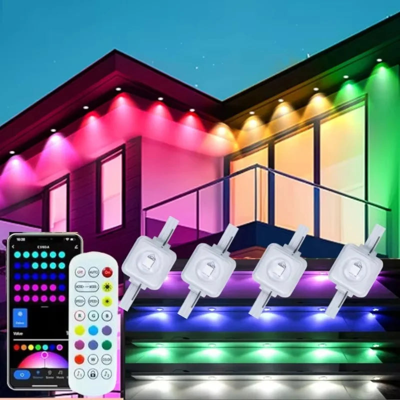 Permanent LED House Lights
